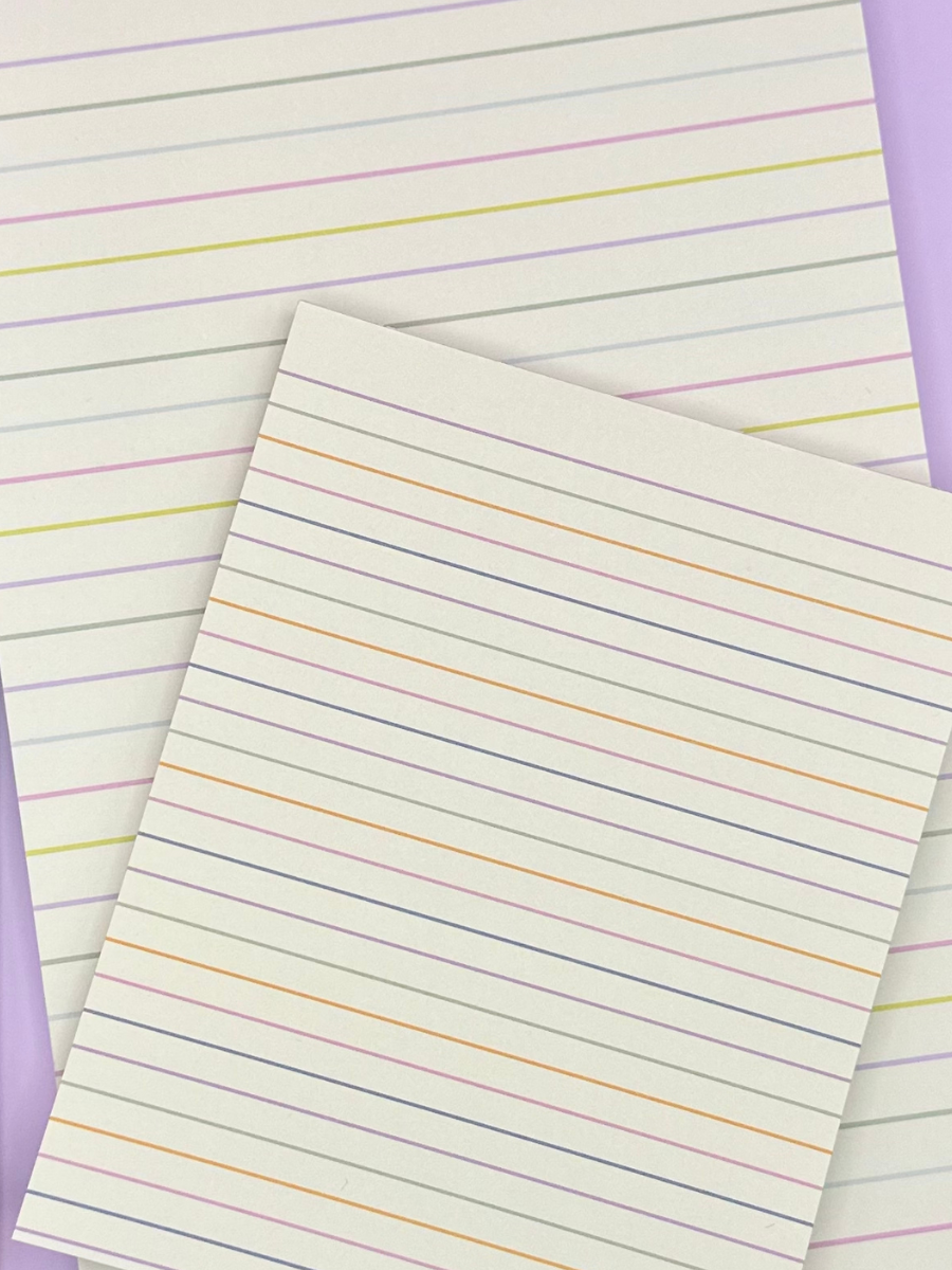 Colorful Lined Notepad