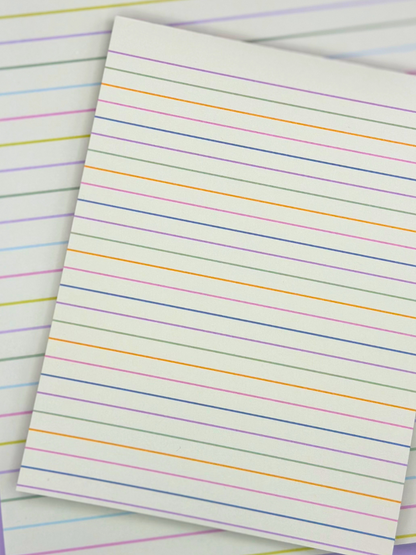 Mini Colorful Lined Notepad