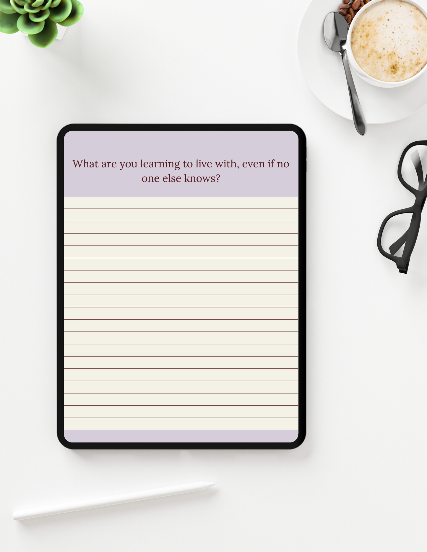 The Quiet Journal – 30 Journal Prompts for Self-Reflection –  Digital Download