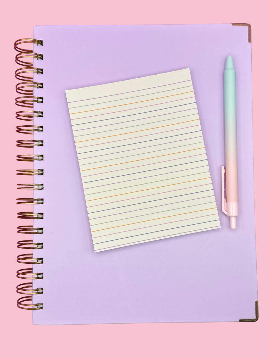 Mini Colorful Lined Notepad